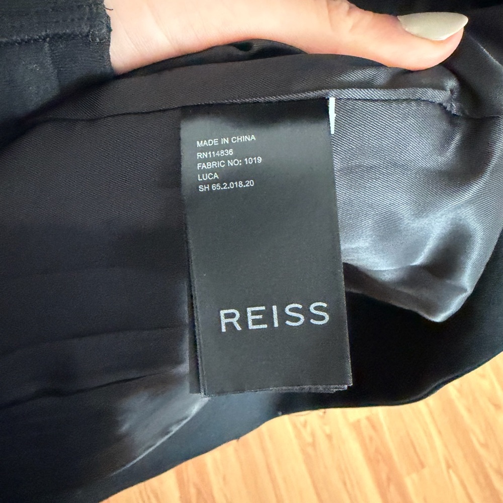 Reiss Luca Wrap Front Jacket 4 - Picture 10 of 15